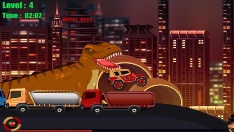 Dino Island Adventure - Monster Jeep Racing screenshot-3