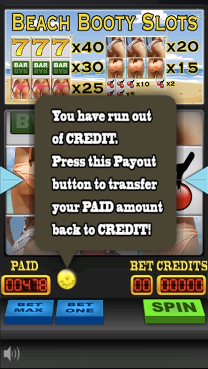 Beach Booty Slots - 777 Vegas Casino Jackpot Blitz screenshot-3