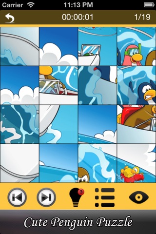 Cute Penguin Puzzle screenshot 3