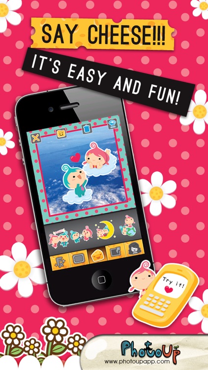 CAM CHEESE  by PhotoUp - cute sticker for decorate photos screenshot-3
