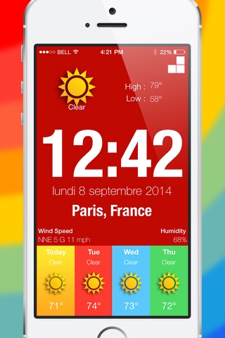 CloWeather for iOS 8 screenshot 3