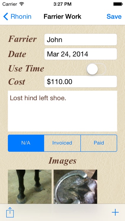 EquiSketch Records - The Stable, Rider and Show Record Keeper for Horse Lovers screenshot-3