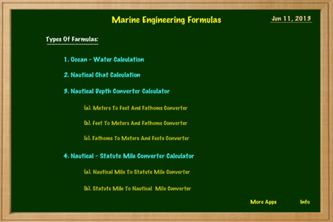 Marine Engineering Formulas screenshot 2