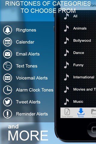 Ringtones iOS 7 Edition. screenshot 2
