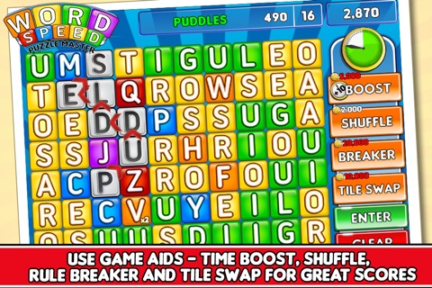 Word Speed Puzzle Master screenshot 4