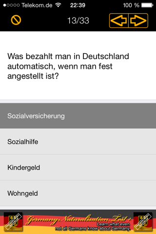 Einbürgerungstest 100 screenshot 3