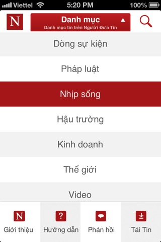 Báo Người Đưa Tin - Cập nhật tin tức mới nhất trong ngày screenshot 2