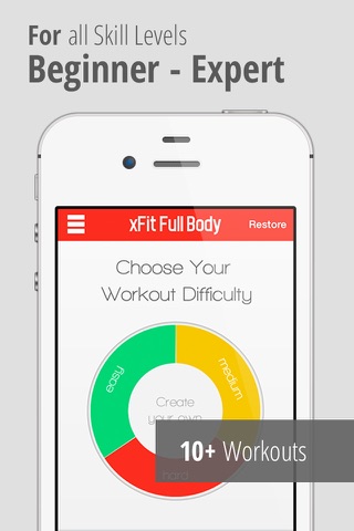 xFit Full Body – Fat Burning Workout and Muscle Building Exercise Routine screenshot 2
