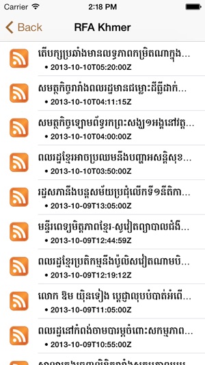 Khmer News RSS Reader (Free)(圖2)-速報App