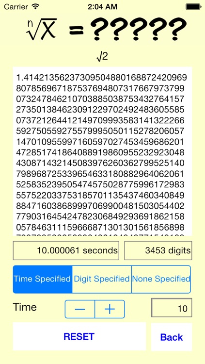 RootCalculator