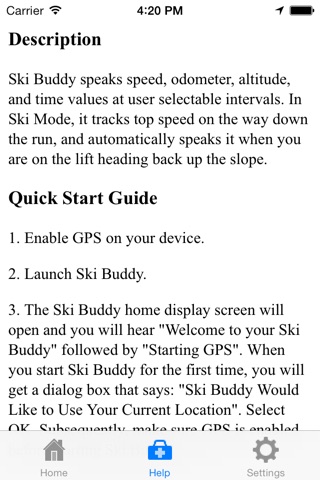 Ski Buddy screenshot 3