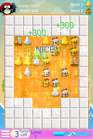 Pirate Treasure Match 3 Puzzle Blitz screenshot 2