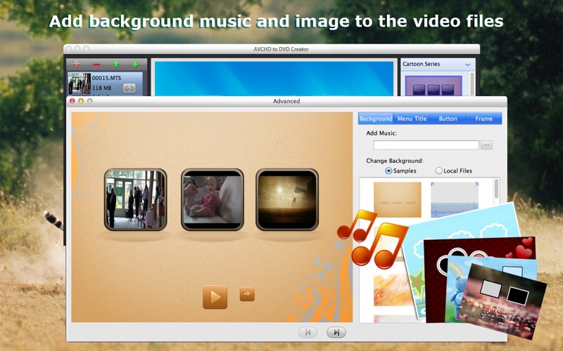 AVCHD to DVD Creator thumbnail 4