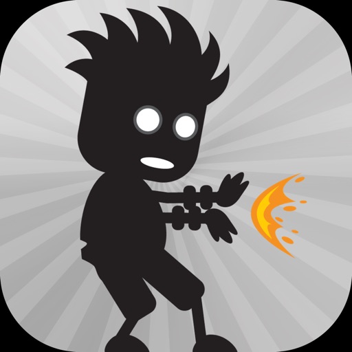 Shadow Hopper Man - Triple Fire Jumping Multi-Game Icon