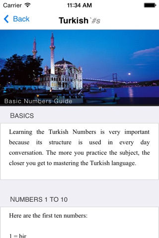 Turkish Numbers, Fast! (for trips to Turkey) screenshot 3