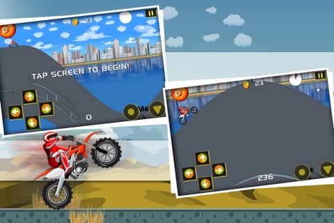 Moto X Trail Race - Extreme Motorcross Stunt Rider Free Gameのおすすめ画像3