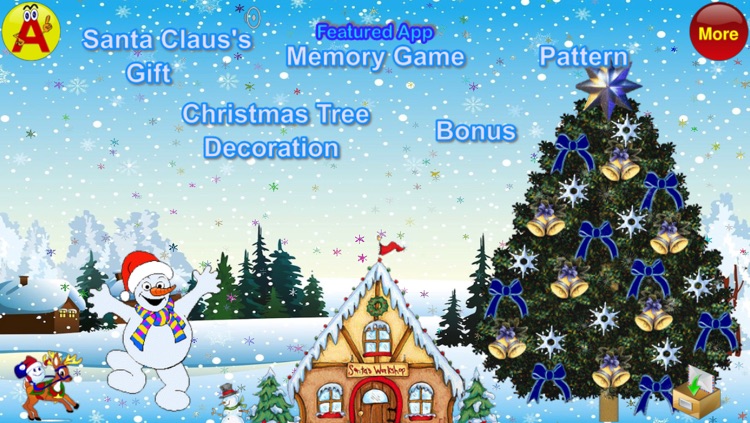 Preschool Christmas Phonics Learning Games Free