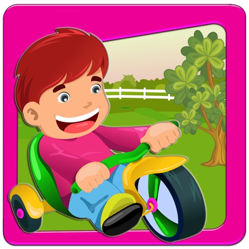 Kids Tricycle Bike Race - Wheel Extreme Racing Game - For Kids Icon