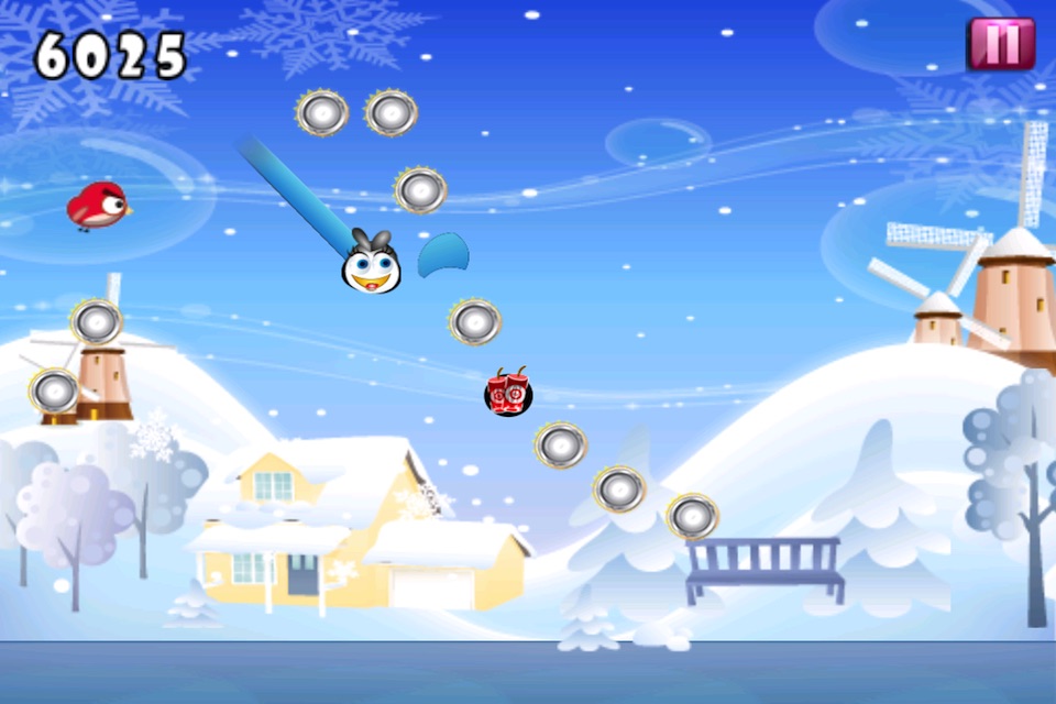 Flight Of The Penguin : Free Addicting Flying Animal Games for Fun screenshot 4