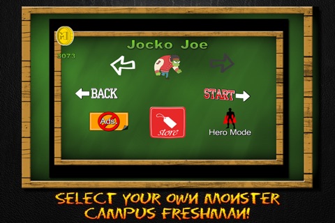 Monster Campus Story Dash - Freshman Monsters in University & College Fun Speed Mini Run screenshot 4