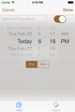 AlarmClock Touch Free screenshot 3