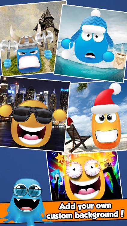 Blob Monster Avatar Creator - Make Funny Cartoon Characters for your Contacts or Profile Pictures screenshot-3