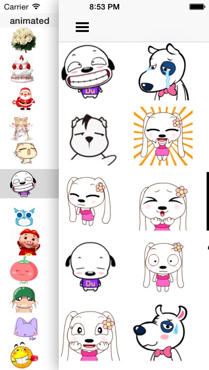 Gif stickers & emoji art - for WhatsApp,Facebook Messenger