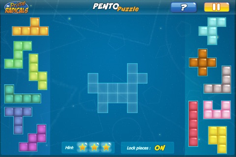 Prime Radicals: Pentominoes screenshot 2