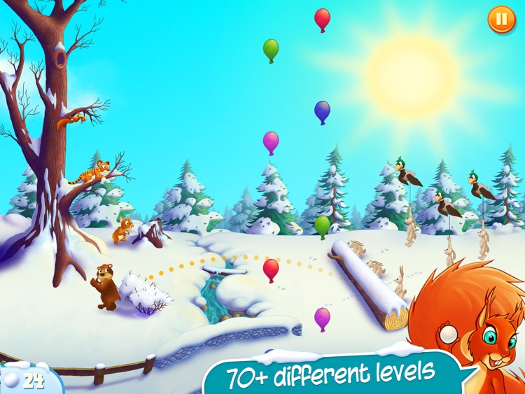 Pato & Friends Snowball Fight HD screenshot-4