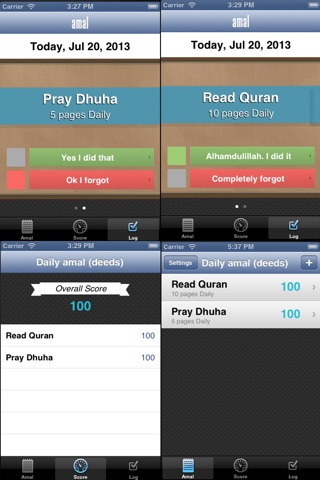 Muslim Prayer Time Reminder.Daily Amal (deeds) Reminder. screenshot 3