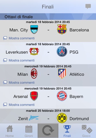 Champions 2013-2014 screenshot 3