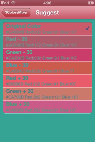 3ColorsMixer - Create Color and Check Quickly - screenshot 4