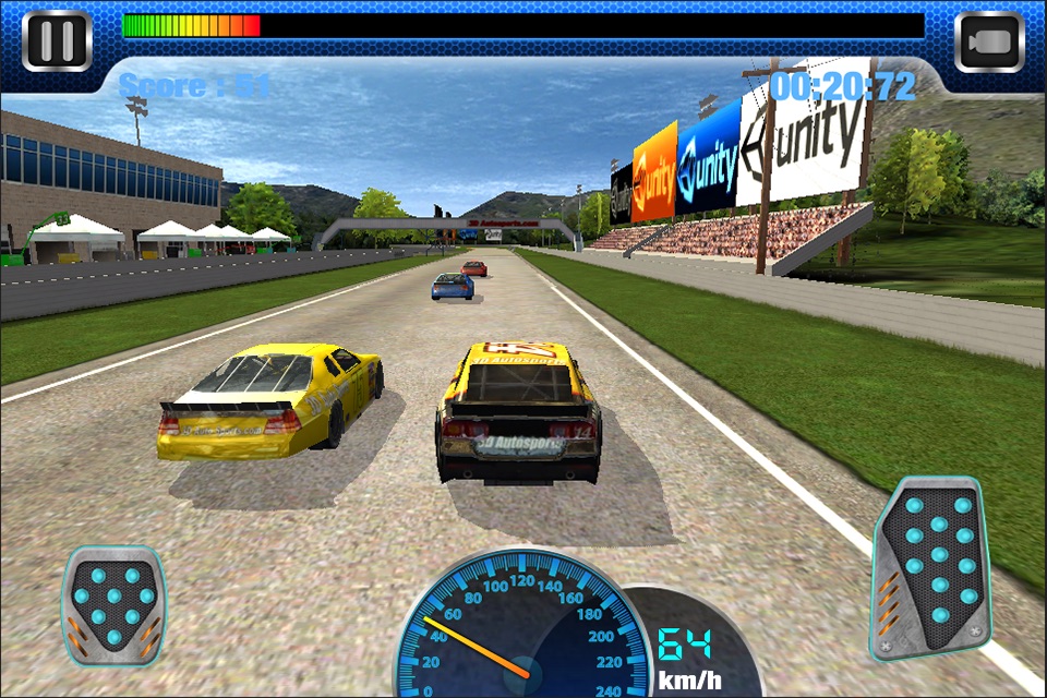 3D Stock Car Racing Free screenshot 3