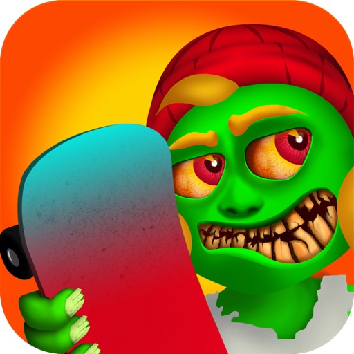 Awesome Zombies Halloween - Monster Skateboarding Race HD 8 Free icon