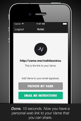 Vame - Voice your Name screenshot 4