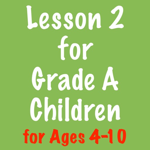 English Lesson 2 for Grade A Kids icon