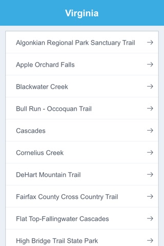 Virginia National Recreation Trails screenshot 2