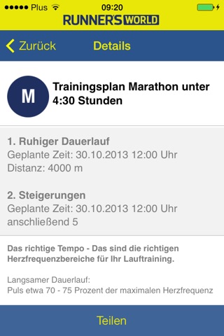 RUNNER’S WORLD Trainingspläne fürs Laufen screenshot 2