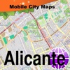 Alicante Street Map.