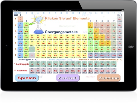 Periodensystem screenshot 4
