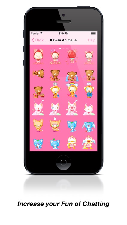 Kawaii Emoji Keyboard Pro - Animated Kawaii Emoticons & Smileys & Stickers & Faces for iMessage and WhatsApp