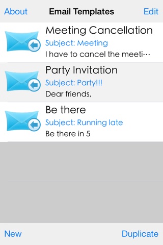 Email Templates screenshot 2