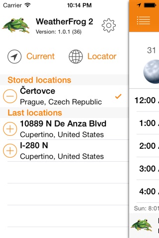 WeatherFrog 2 screenshot 3