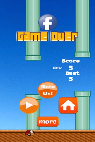 Flappy Fun - Crazy temple Bird Game for Child screenshot 3