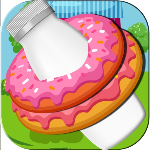 Donut Throwing Bottle Action Adventure - Top Best Ring Toss Baking Mania Pro Icon
