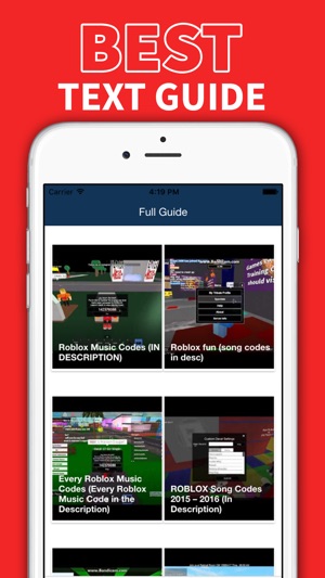 Music Code For Roblox On The App Store - 