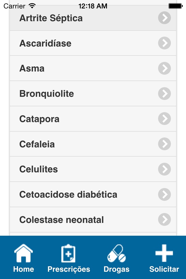 Prescrições Médicas em Pediatria screenshot 3