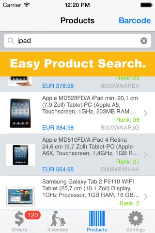 MWS Sales Mobile screenshot 3