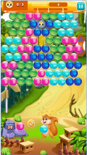 squirrel bubble shooter