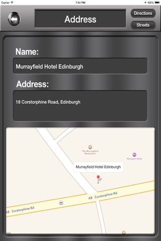 Edinburgh UK Offline TravelMap screenshot 2